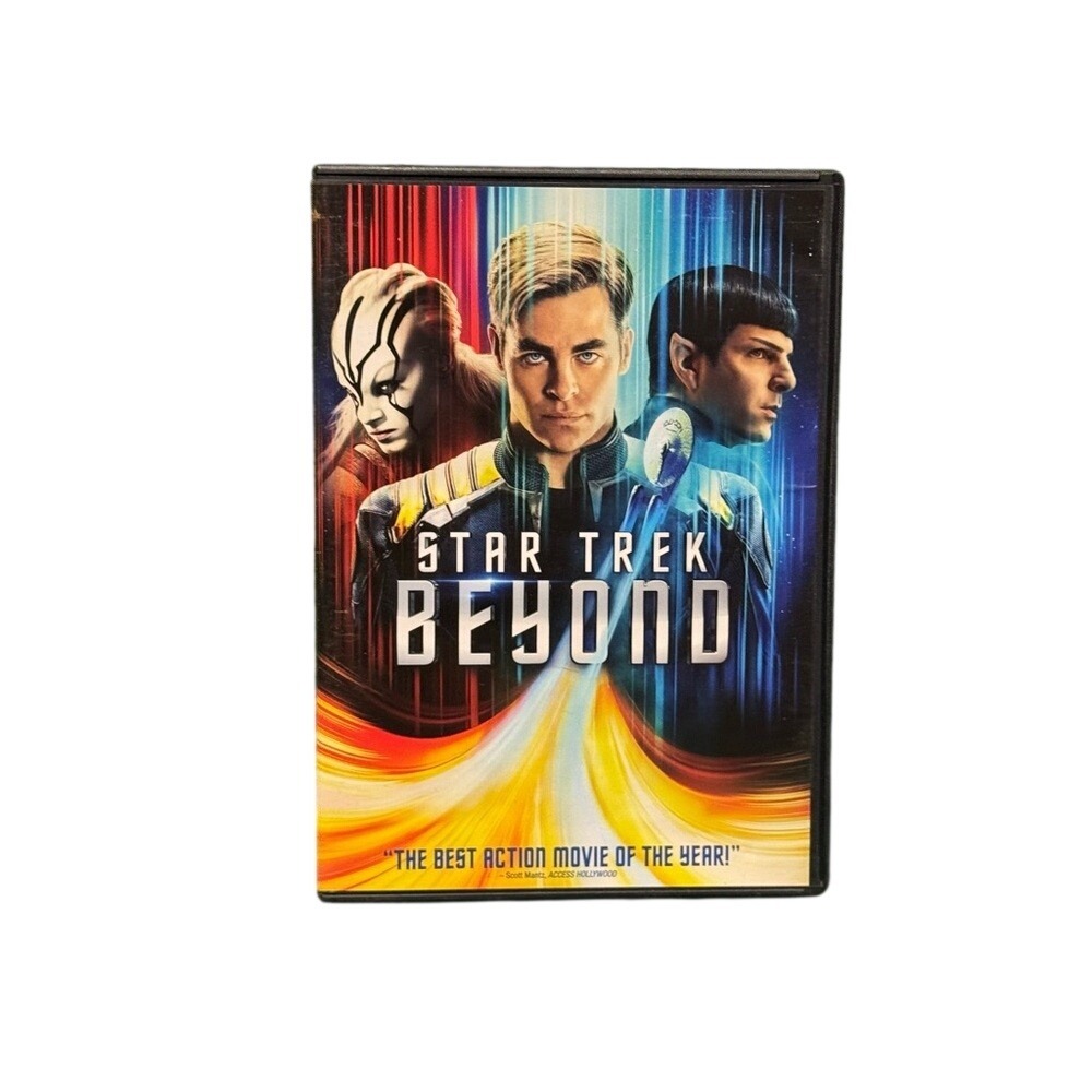 Star Trek Beyond DVD 2016 Sci-Fi Movie Chris Pine Zachary Quinto Tested Working